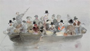 Old Swansea Boat by George Bryant Campion